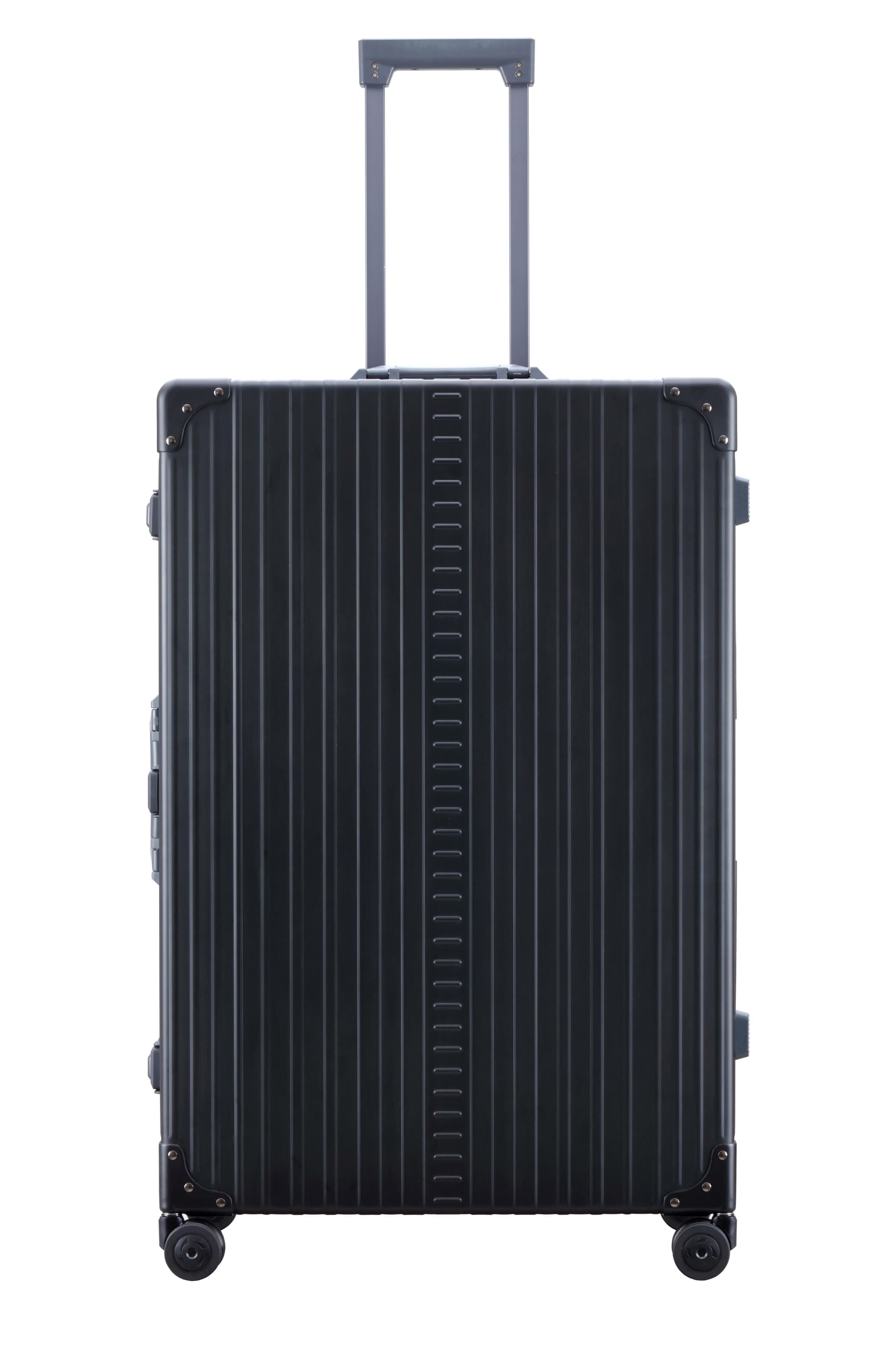 Aleon 32" Macro Traveler Plus Aluminum Hardside Checked Luggage (Sapphire) Blue