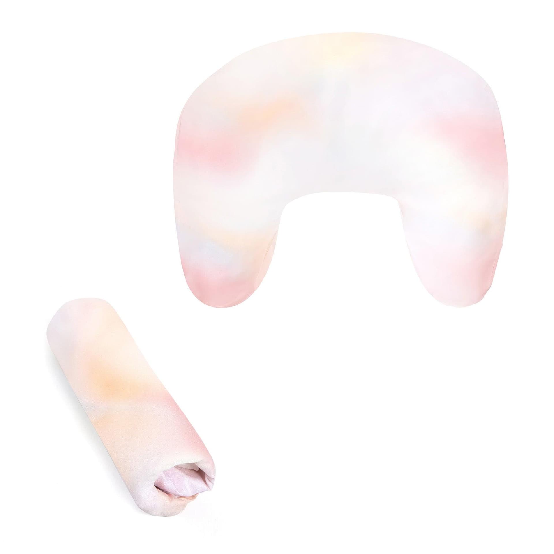 Boppy New Nursing Pillow Cotton Cover Rainbow Sherbet