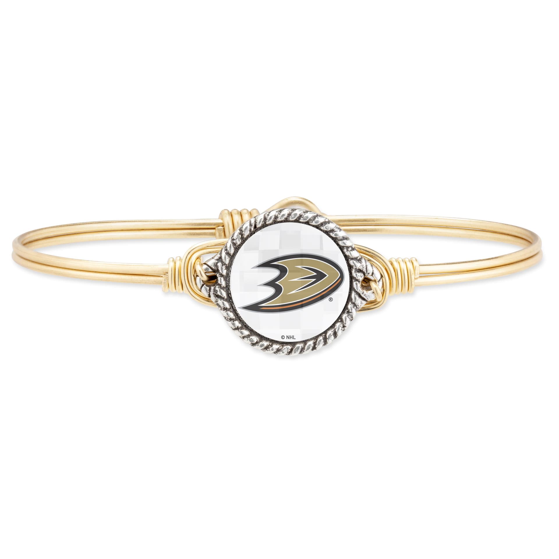 Anaheim Ducks Bangle Bracelet Size Petite