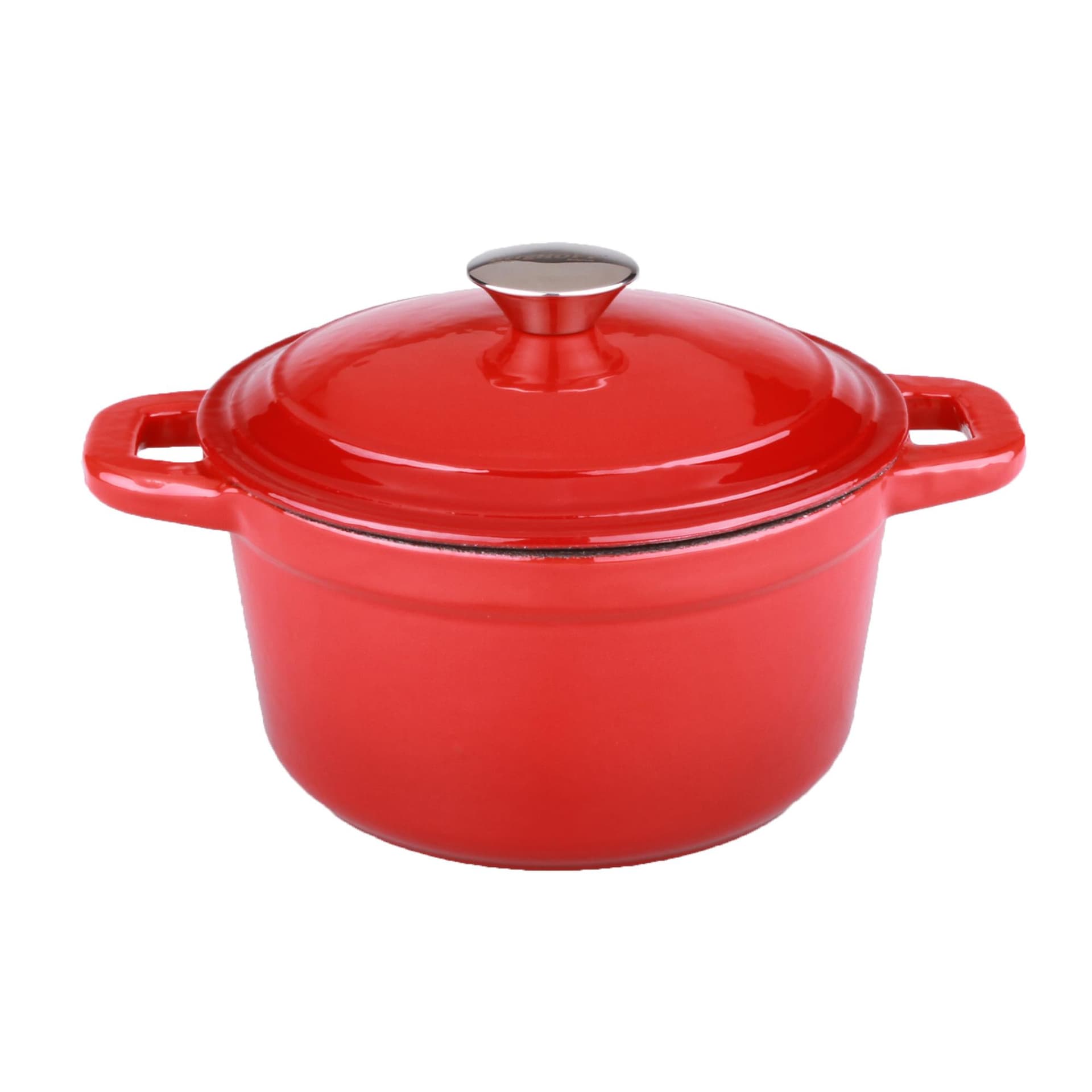 Neo 7qt Cast Iron Round Cov Dutch Oven, Red