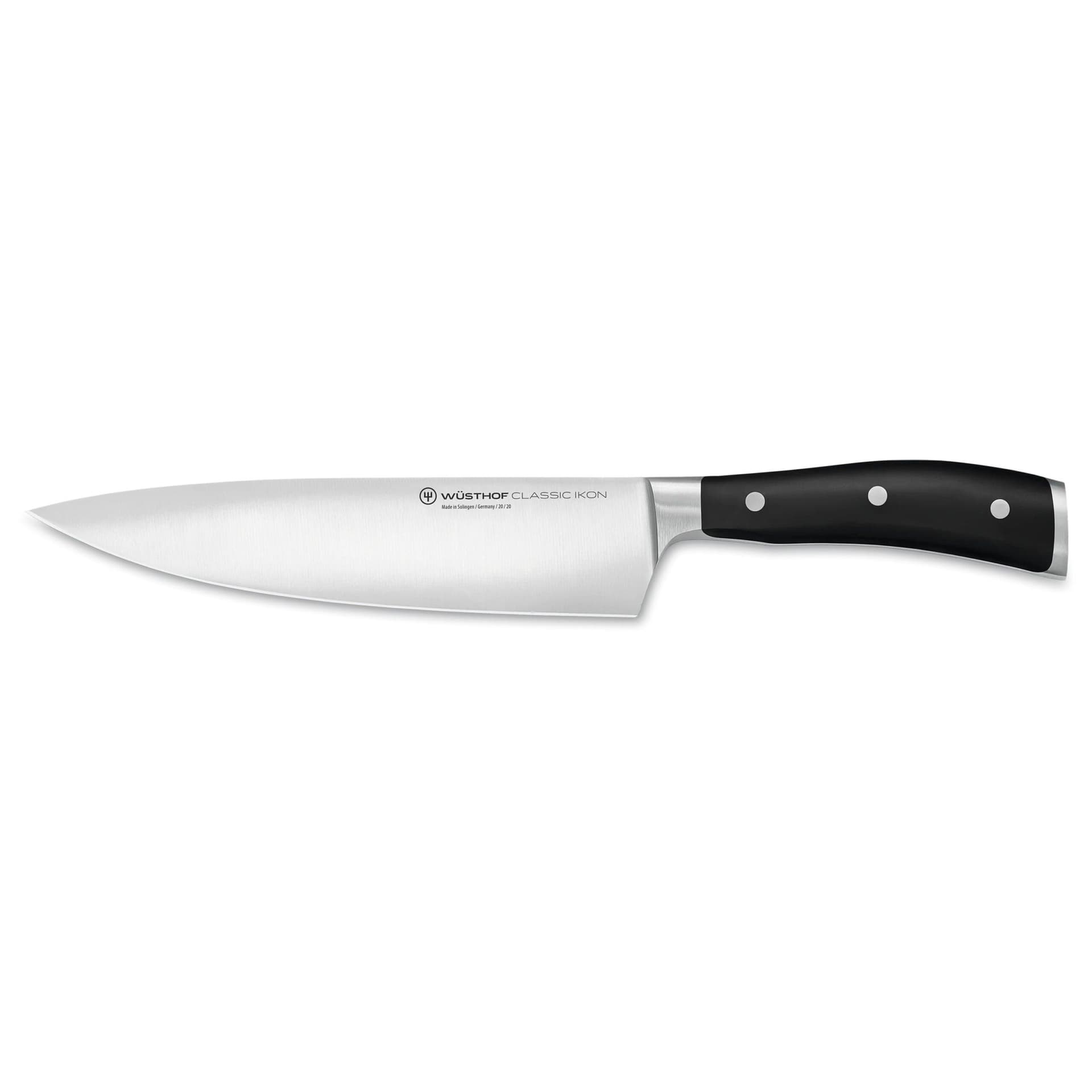 8" Classic Ikon Chef's Knife Black