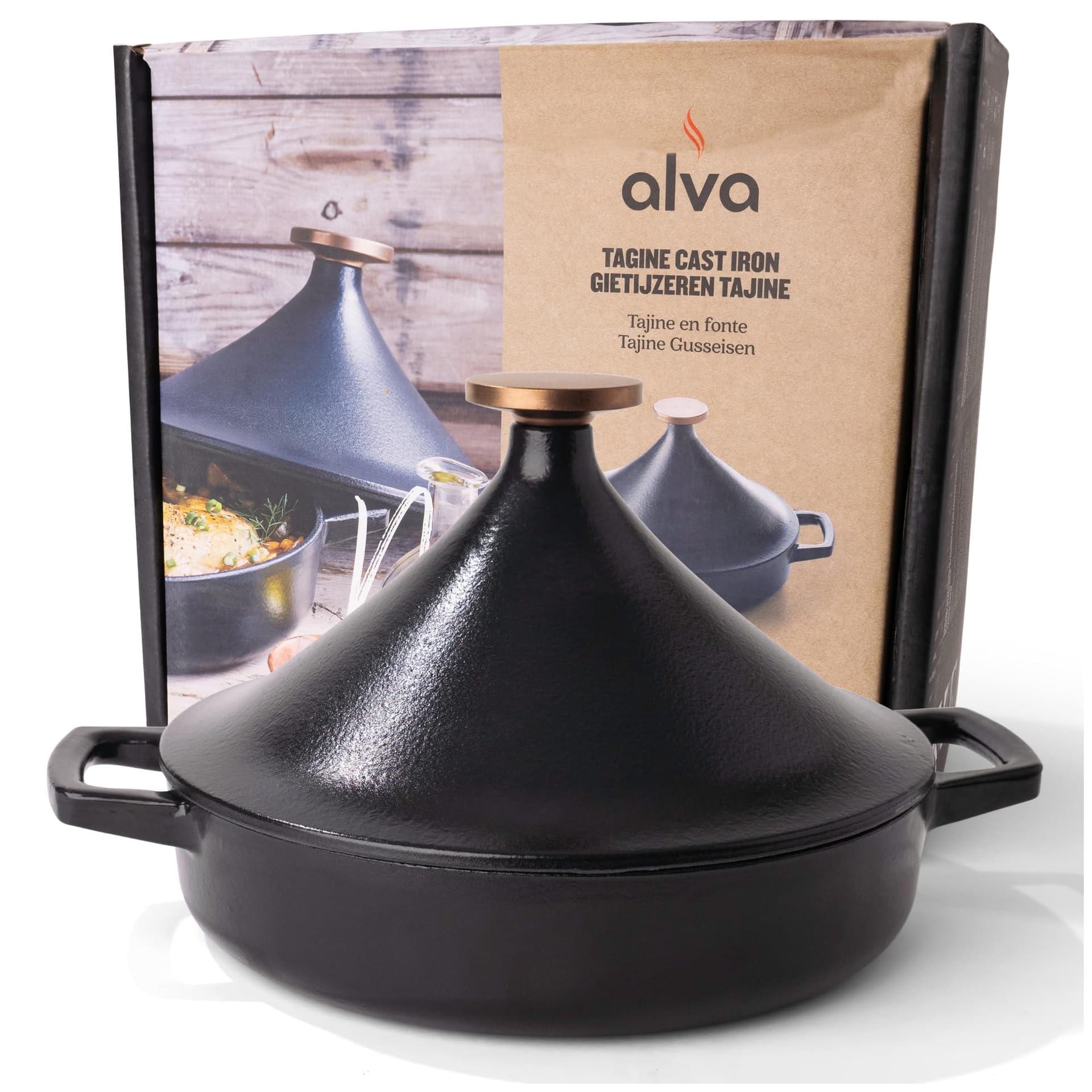 Nori Enameled 11 inch Cast Iron Tagine
