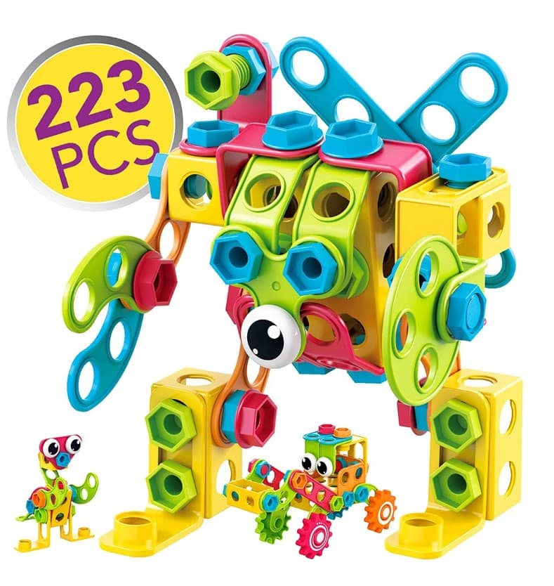 ST3 Mega Mechanic 3D Building Block Set - 223 PCS