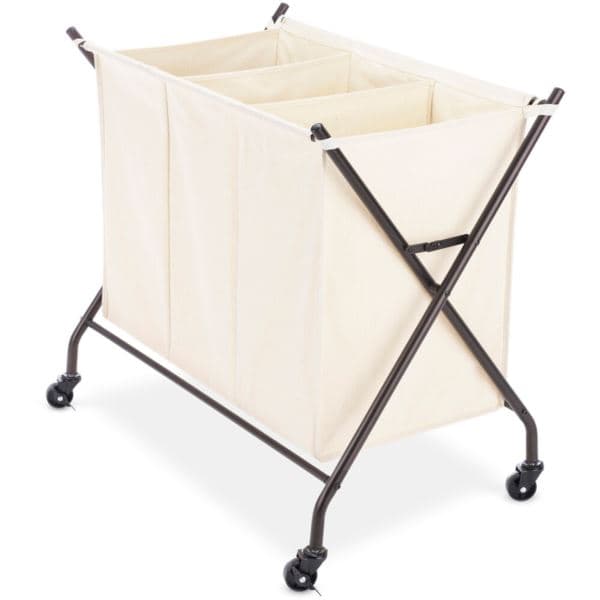 3-compartment Laundry Sorter