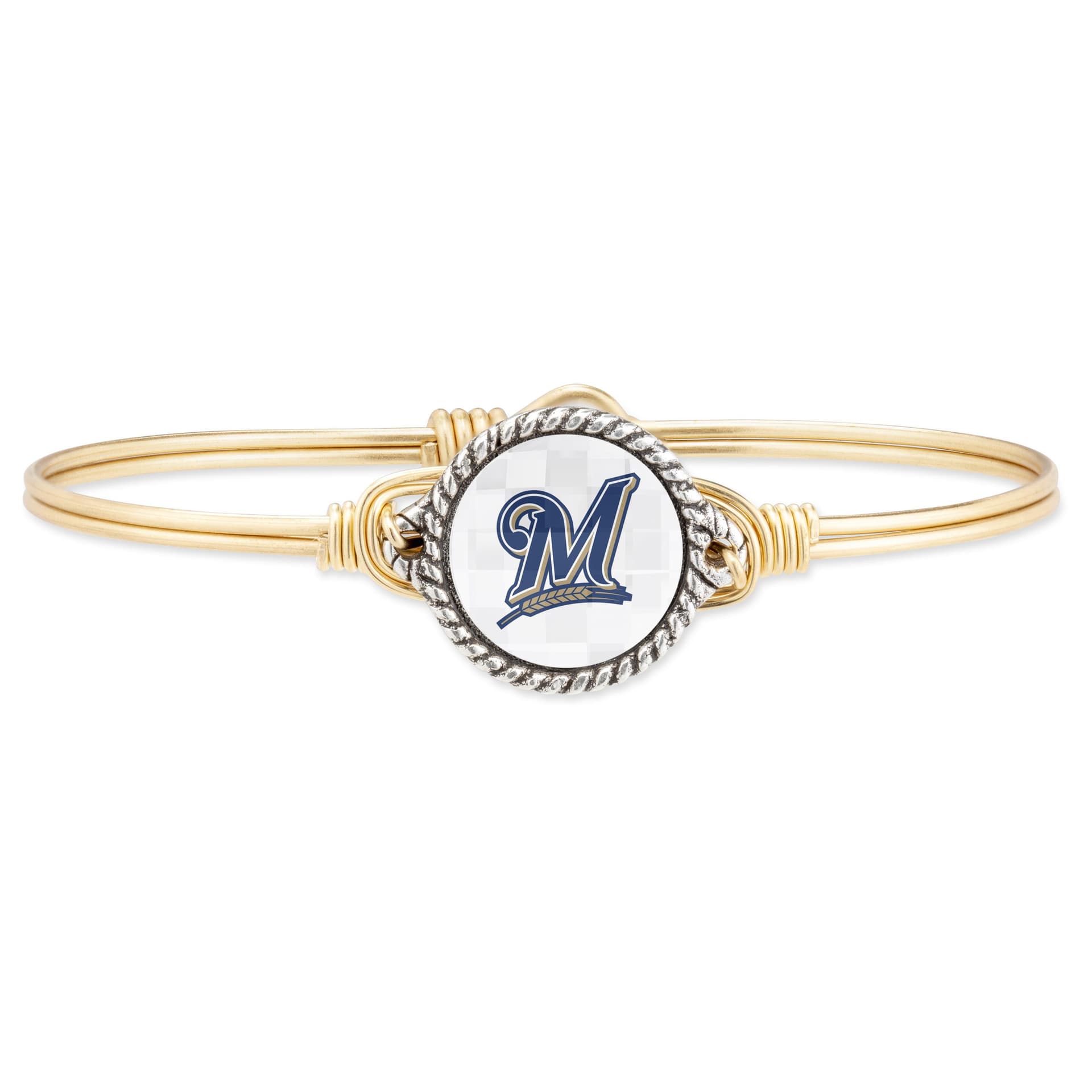 Milwaukee Brewers Bangle Bracelet Size Petite