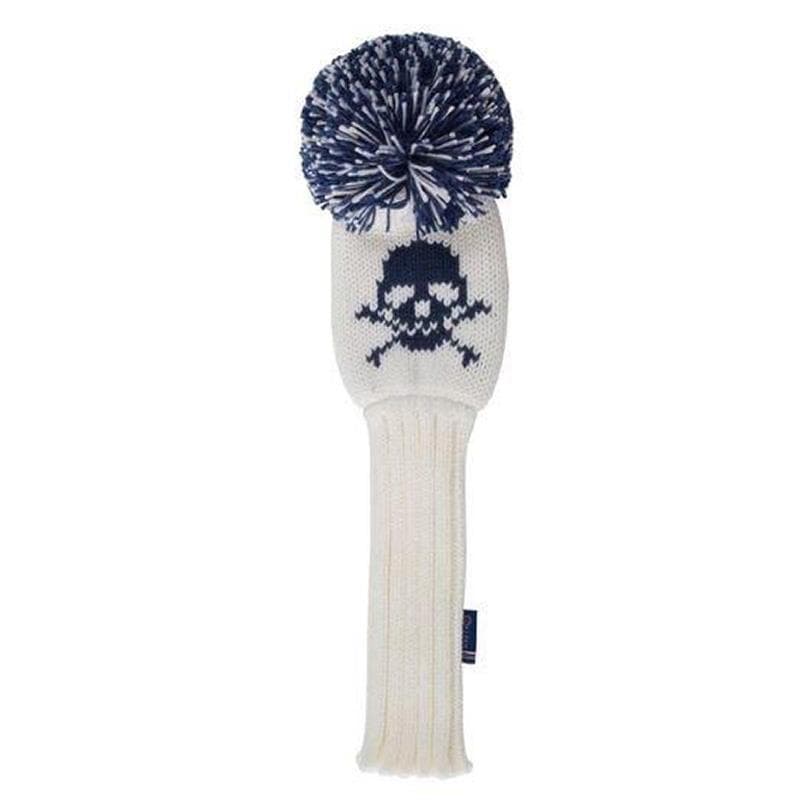 Knit Head Covers - Bonesman-White