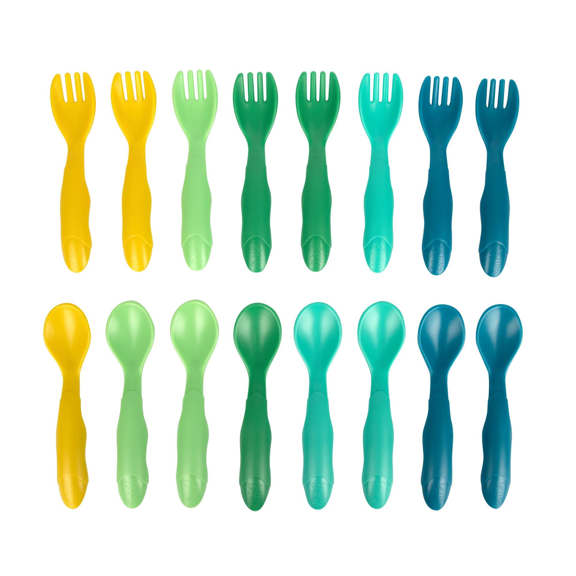 The First Years GreenGrown Reusable Flatware 16pk