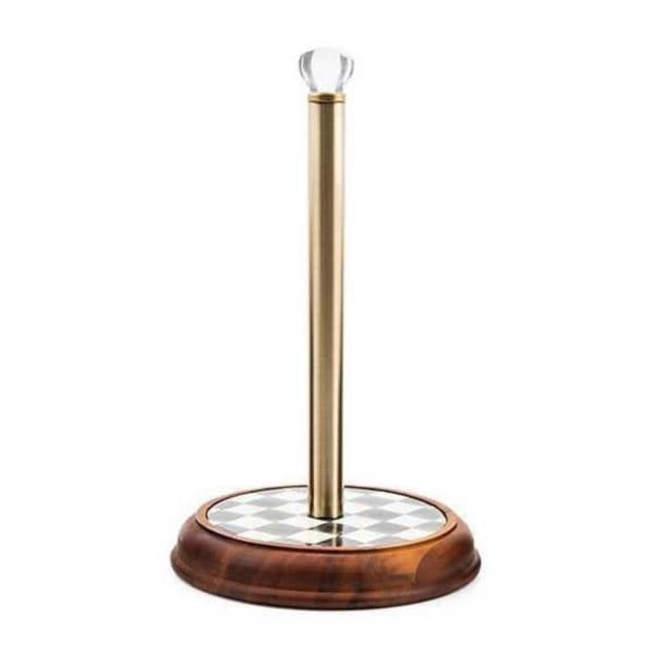 Wood Paper Towel Holder