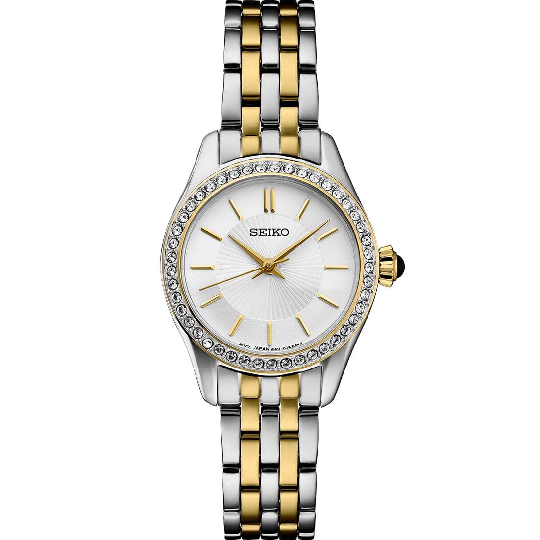 Crystals TT Quartz White Dial