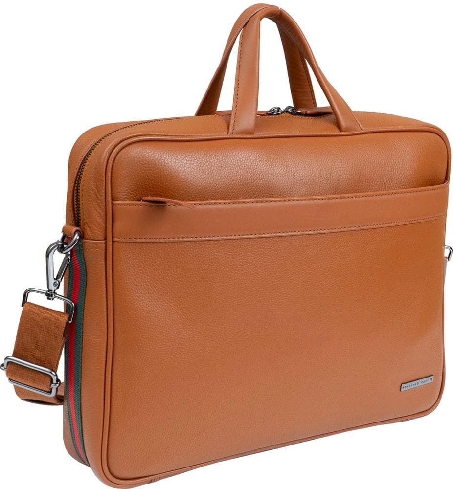 Hey Handsome Pebble Grain Briefcase Size 18"