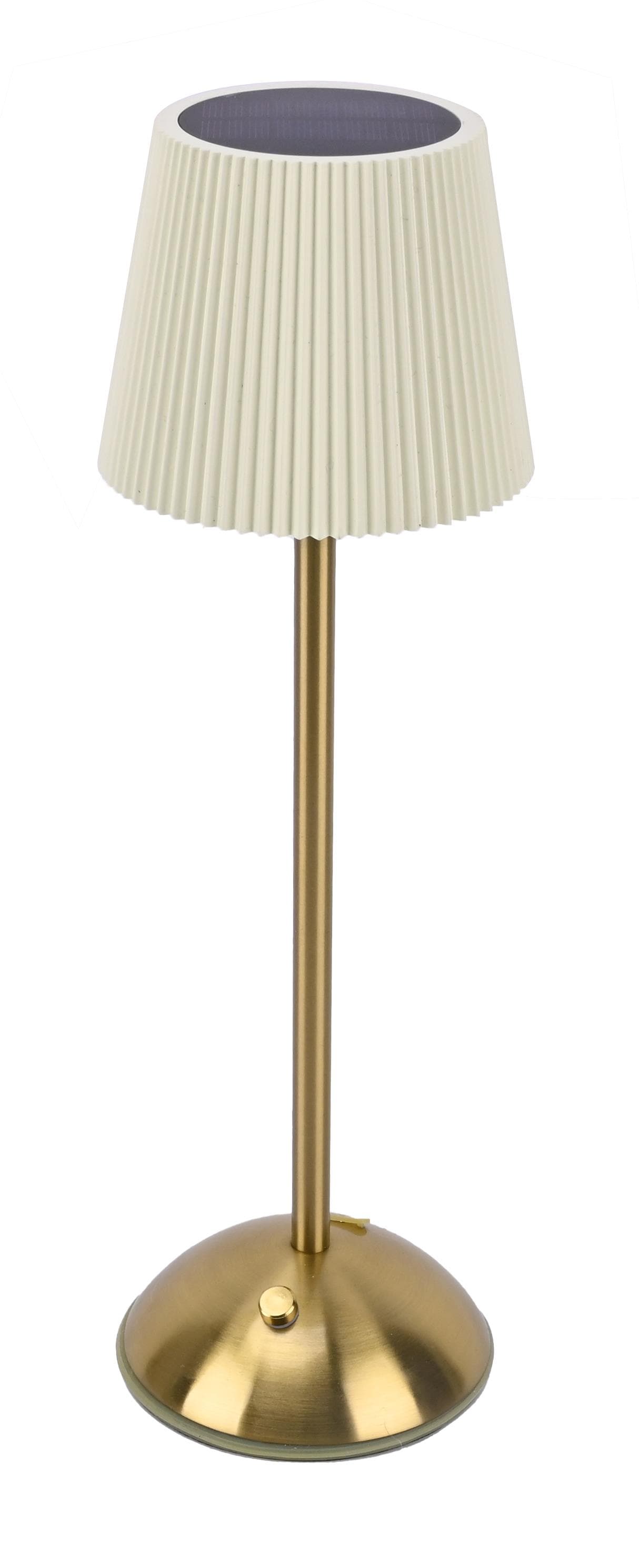 Thin Fluted Rechargeable Lamp