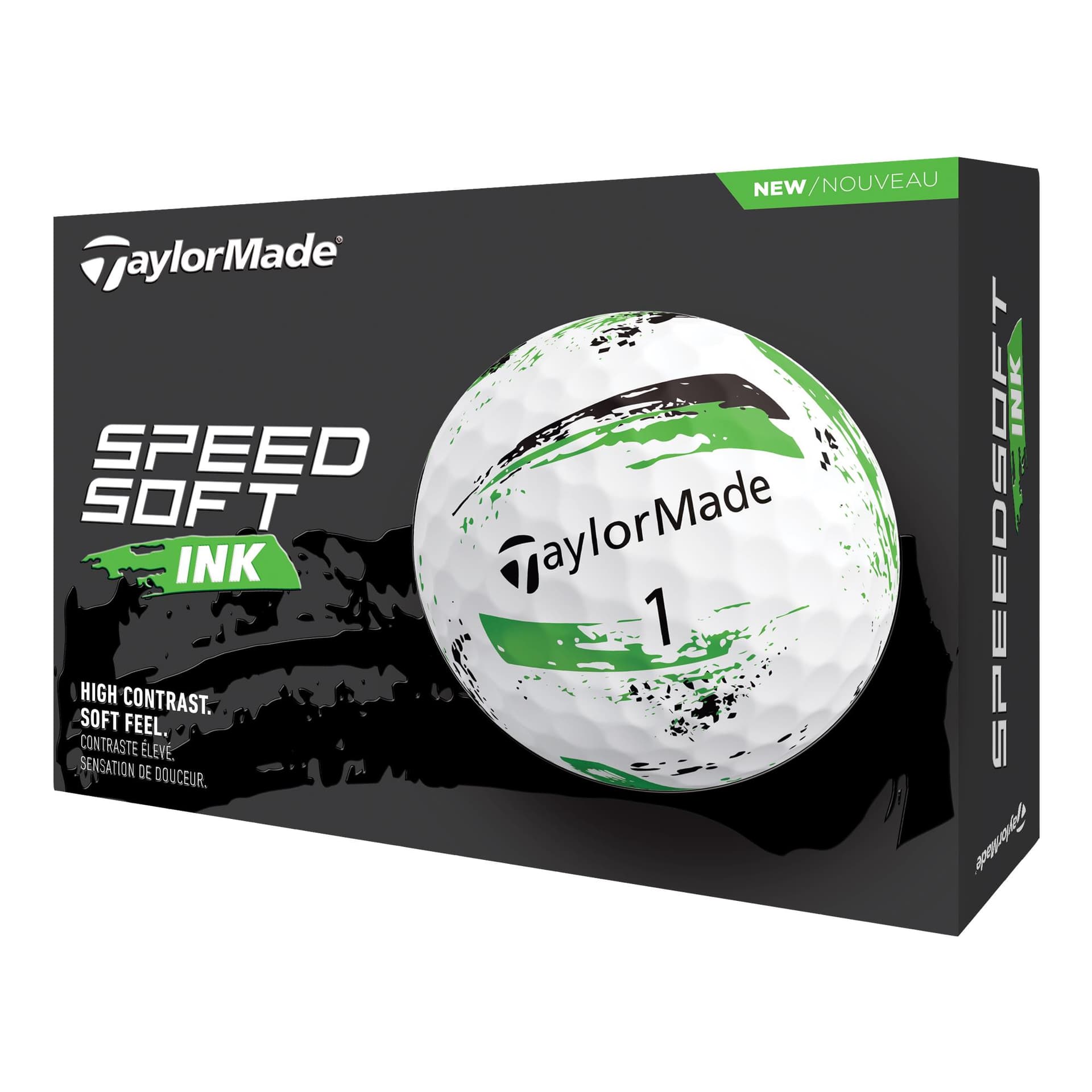 SpeedSoft Ink Golf Balls - Green