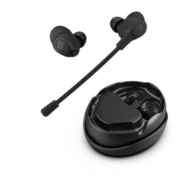 Jlab Work Buds True Wireless Earbuds w/Boom Mic - Black