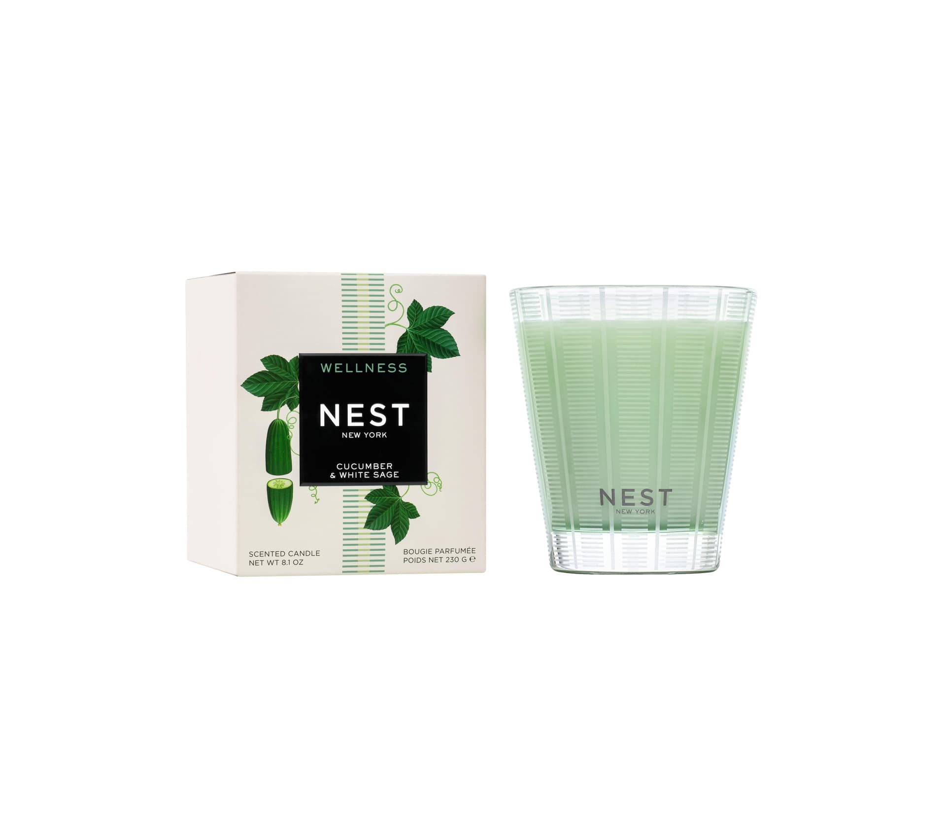 Cucumber & White Sage Classic Candle