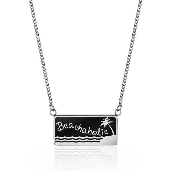 Joyful Sentiments Beachaholic Pendant Necklace