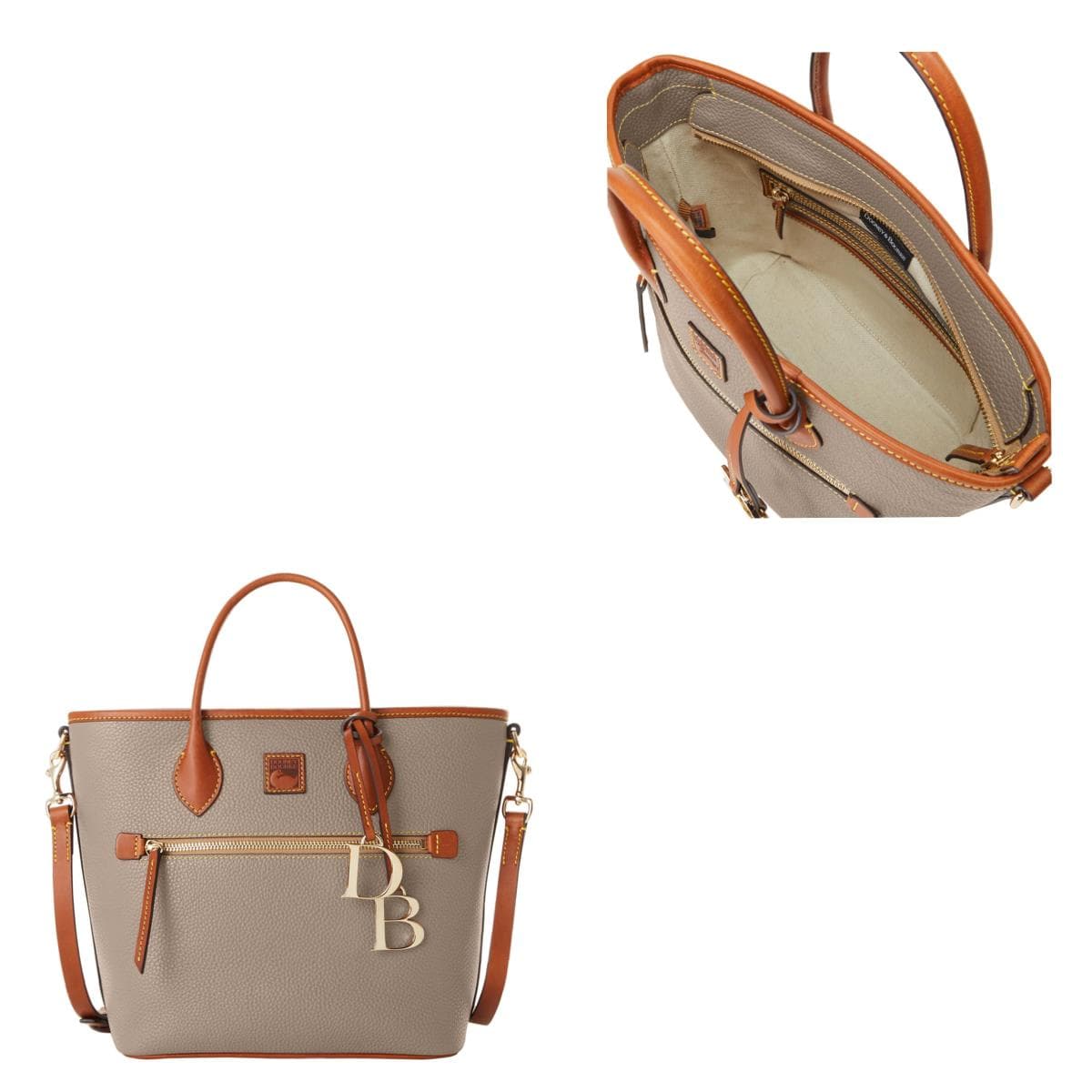 Pebble Grain Handle Tote