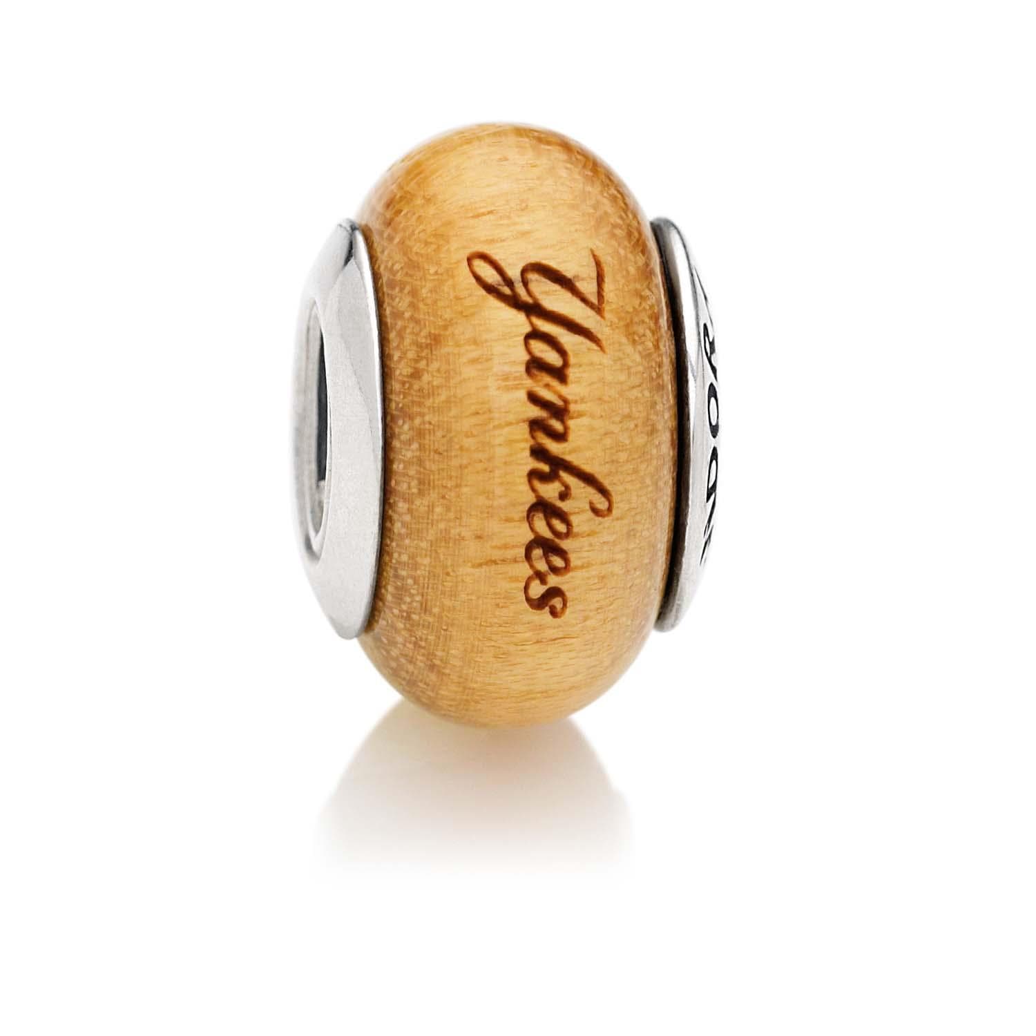 Paul Amarelo Wood Charm, New York Yankee