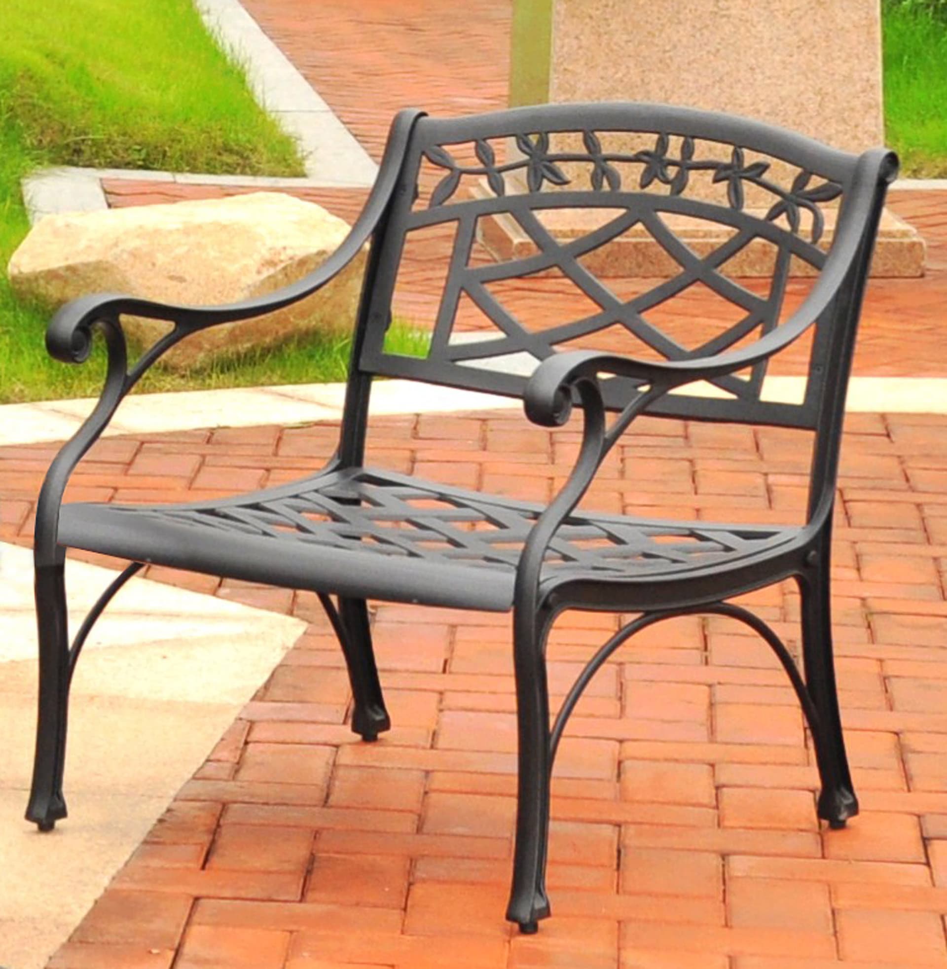 Sedona Cast Aluminum Outdoor Lounge Chair