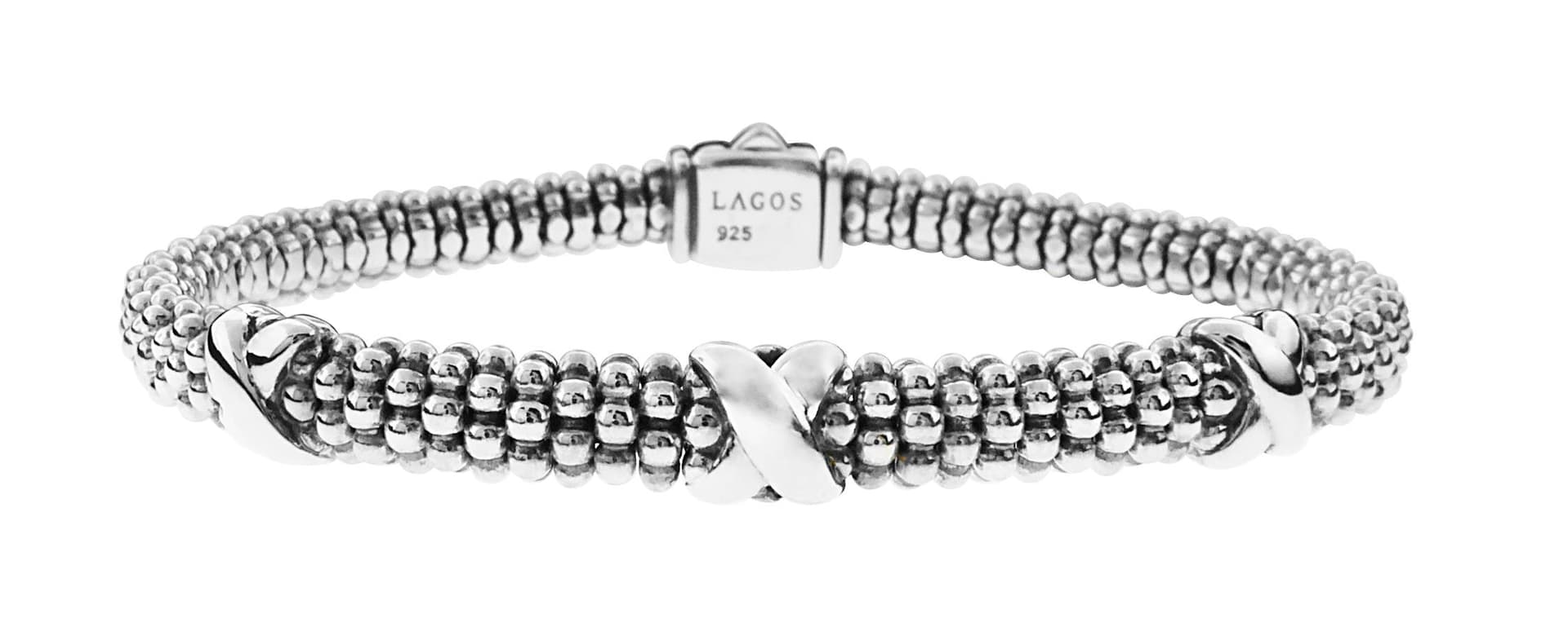 X Collection Beaded Bracelet