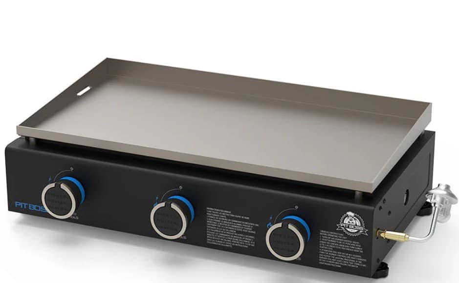 3 BURNER TABLE TOP GAS GRIDDLE (PB3BGT1)