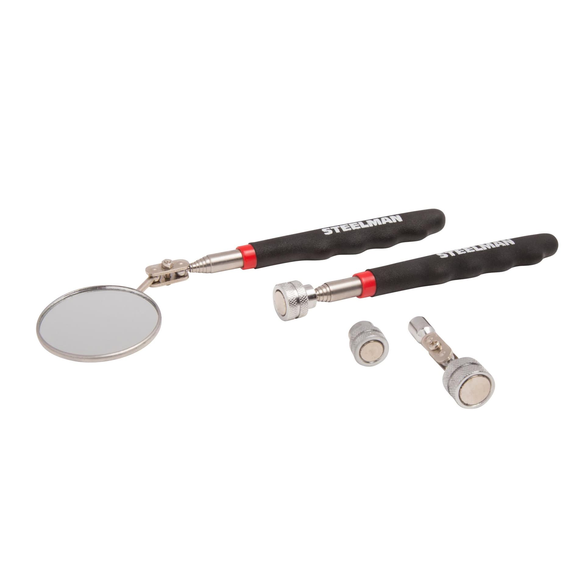 Steelman 4pc Magnetic Pick Up & Inspection Tool Kit