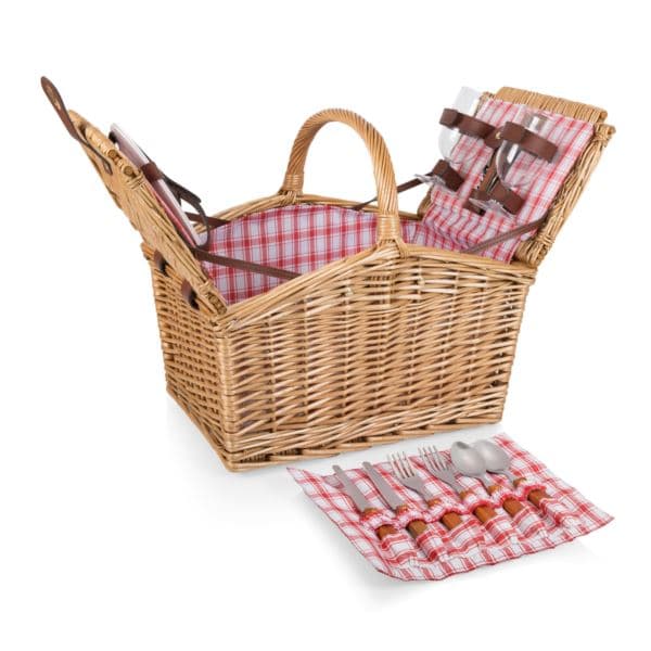 Piccadilly Basket - Anthology Collection - Gray with Gold Accents