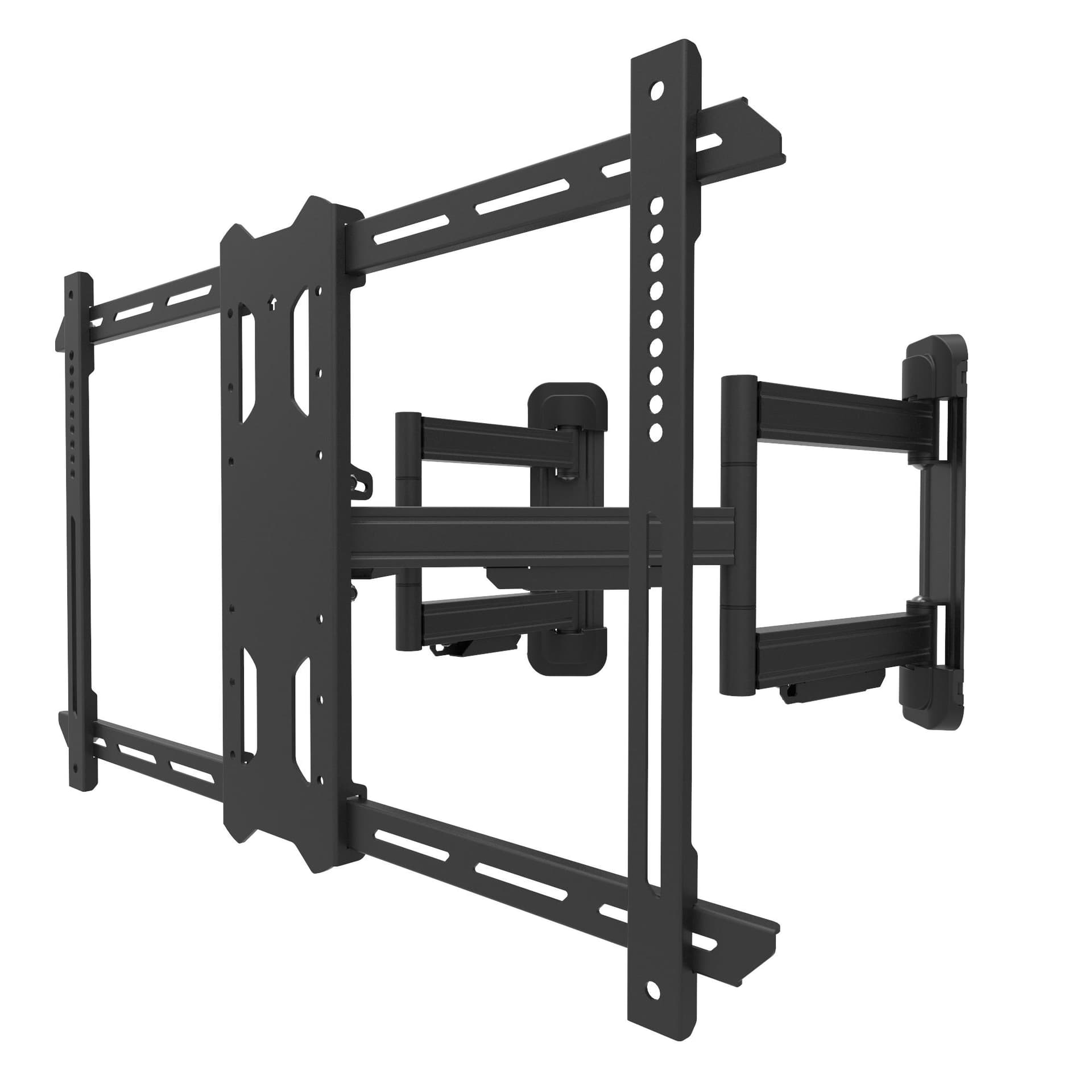 Full Motion Corner TV Mount for 37" to 70" TVs - Black