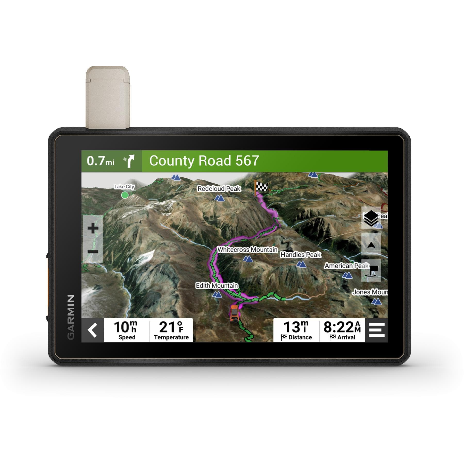 Tread 8" All Terrain GPS Navigator Overland Edition