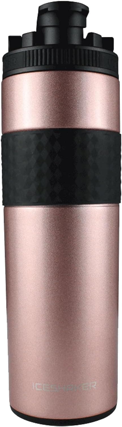 20oz Skinny Shaker Bottle - Shaker lid with handle & agitator