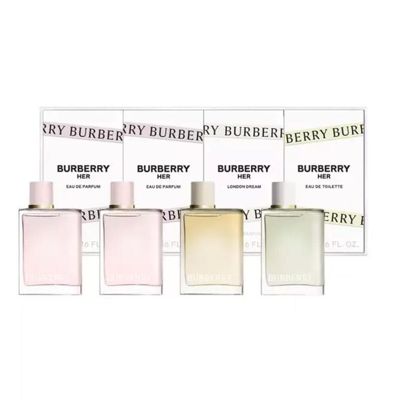 Women's Burberry Mini Set Size 4 Pieces