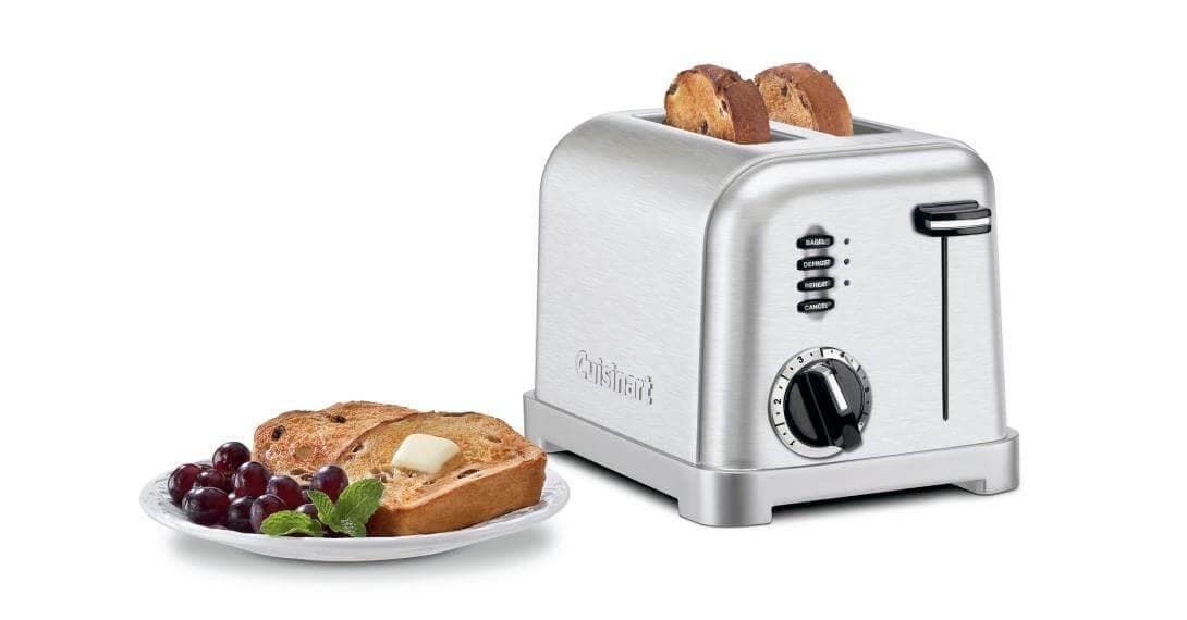 Cuisinart Metal Classic 2-Slice Toaster - Stainless Steel