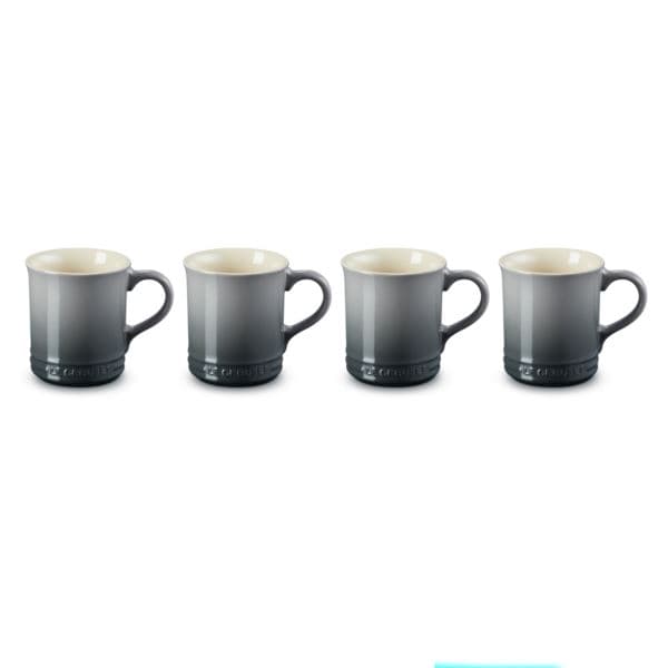 Set of 4 Vancouver Mugs Oyster