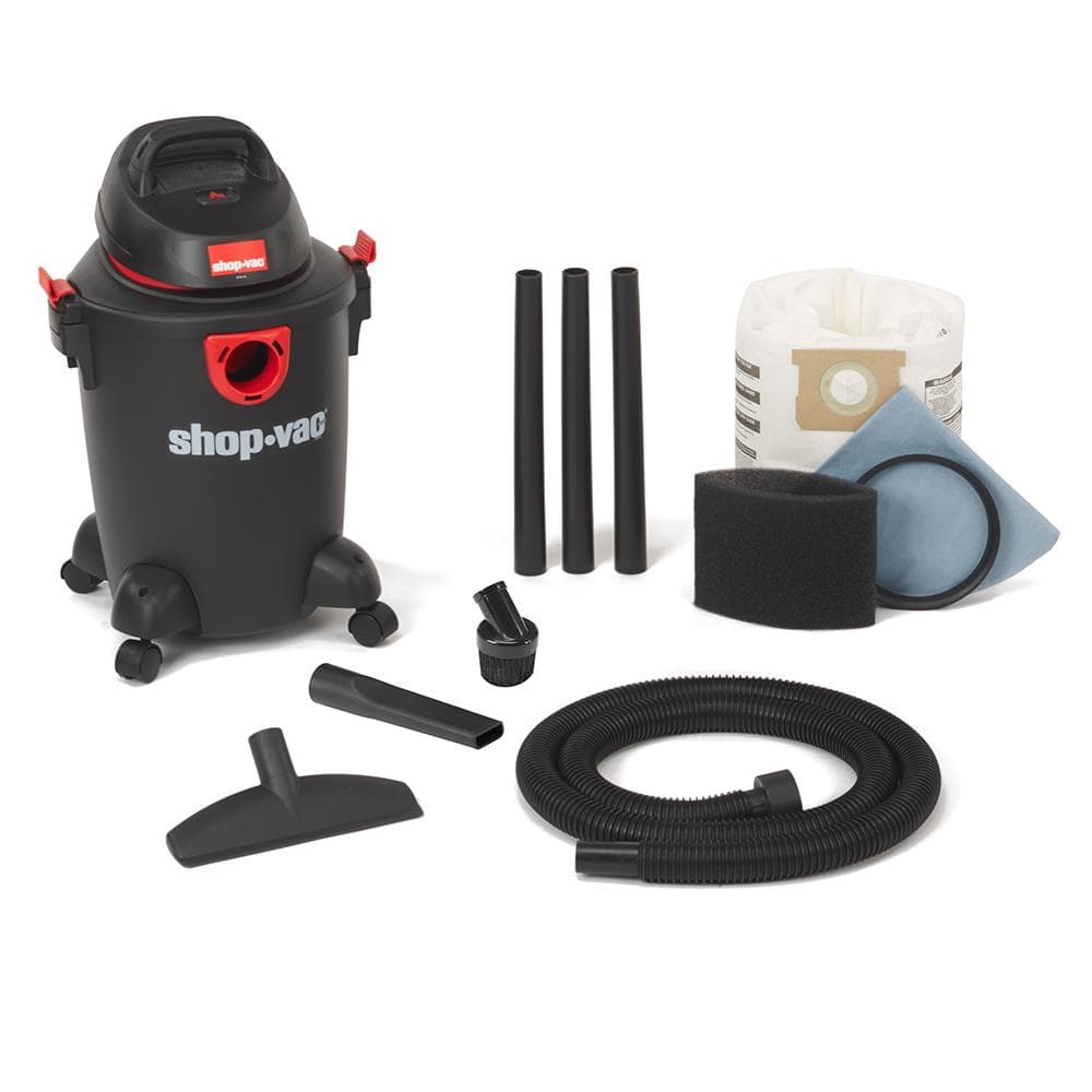 The Shop-Vac 6 Gallon Poly / 3.0 PHP Wet / Dry Vacuum
