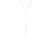 Solid Mini Beaded Lariat Necklace