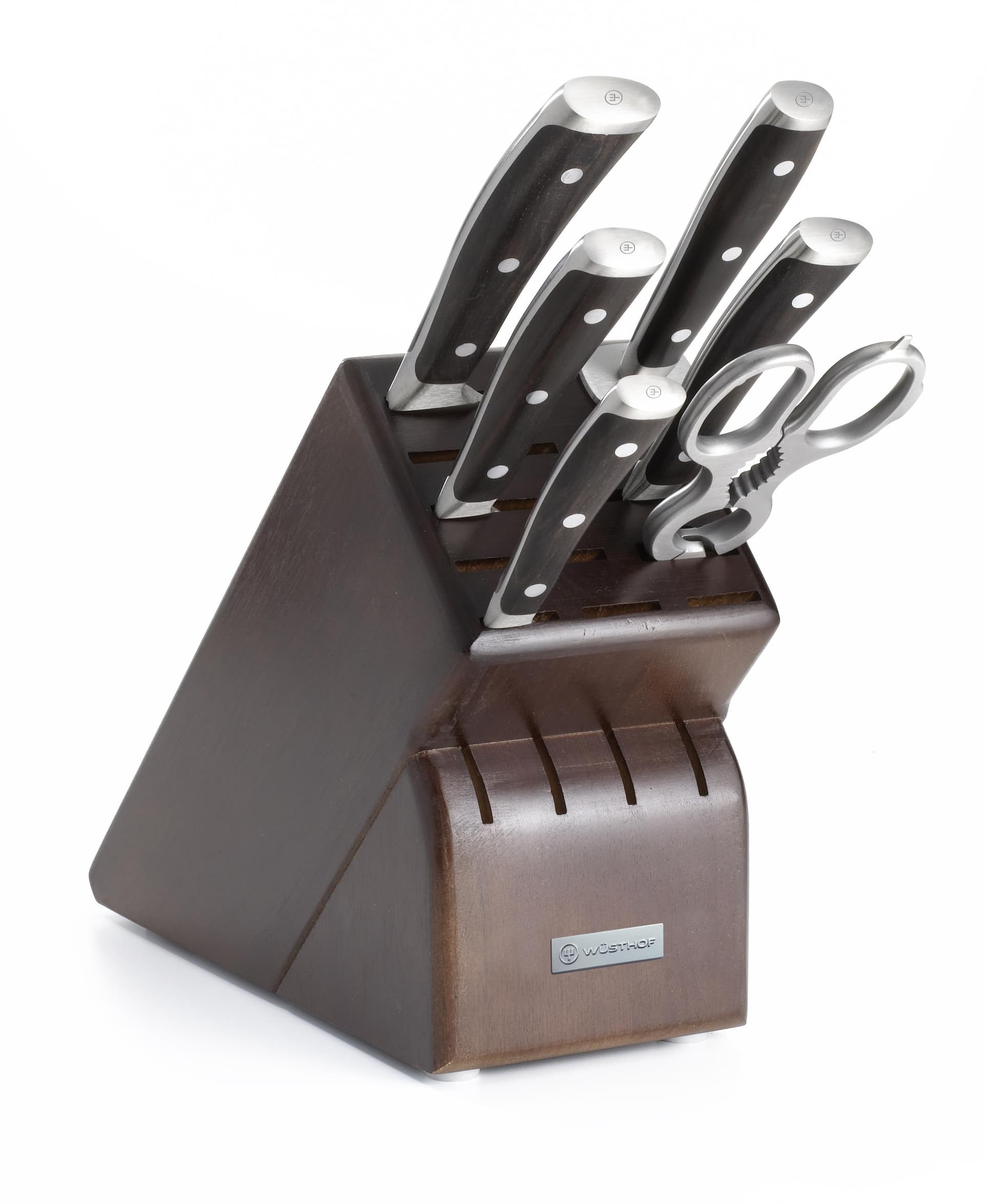 Seven Piece Block Set, Walnut