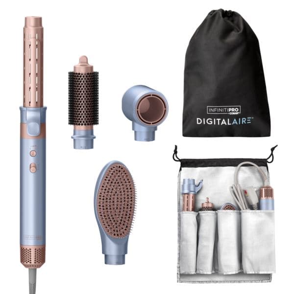 InfinitiPRO DigitalAIRE Styling Wand w/ Attachments & Storage Bag