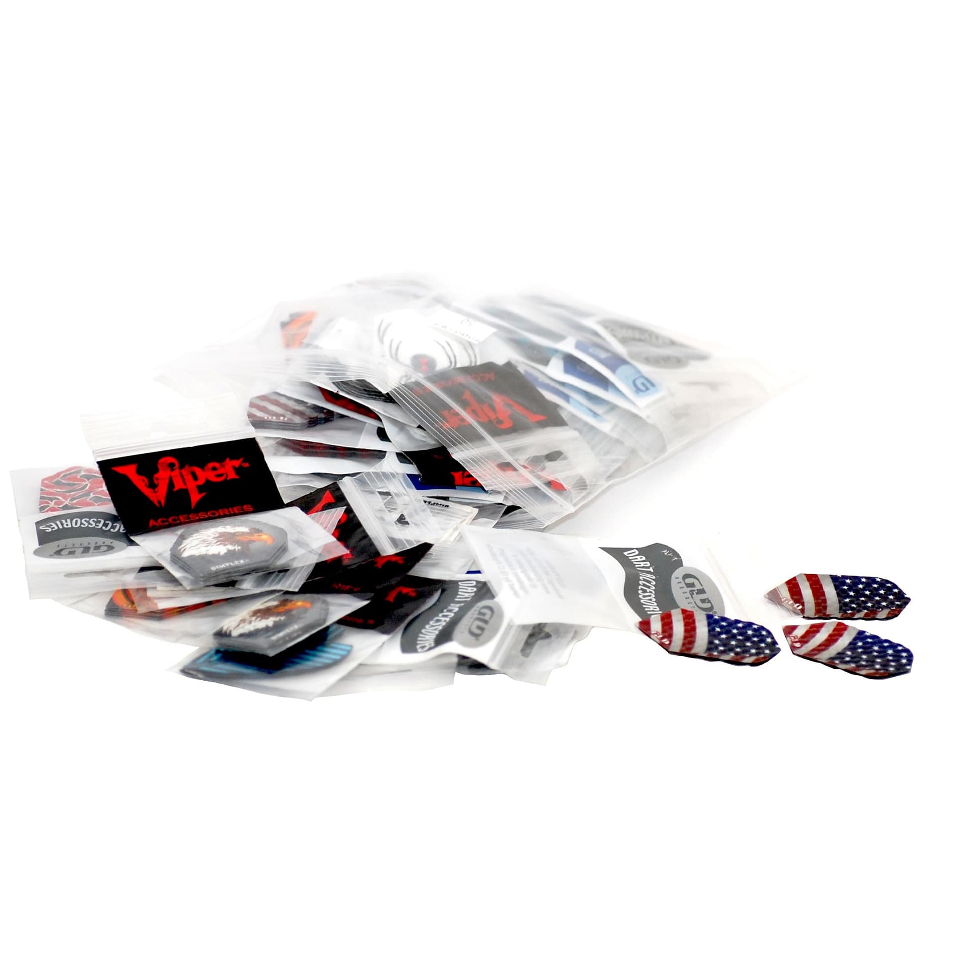 50 Sets of Assorted Dimplex Dart Flights