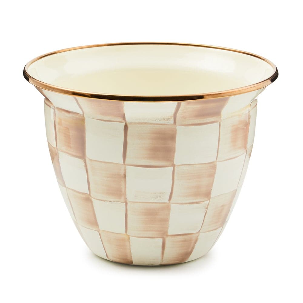 Check Large Flower Pot