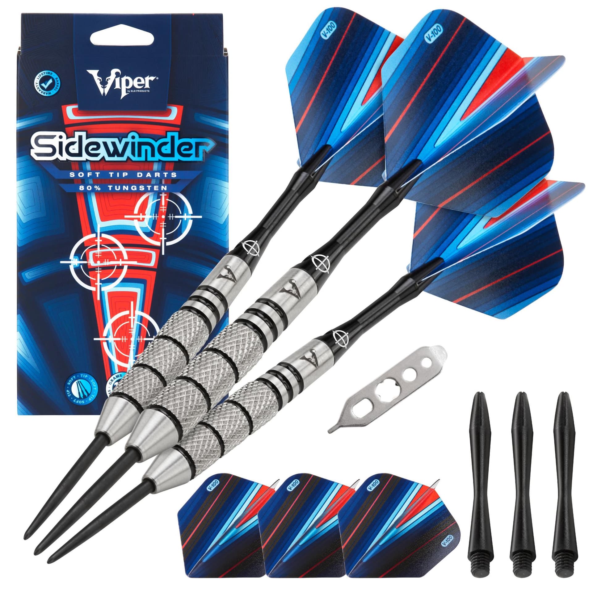 Viper Sidewinder Tungsten Steel Tip Darts 21 Grams
