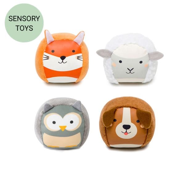 Roly Poly Balls - Ocean Set of 4