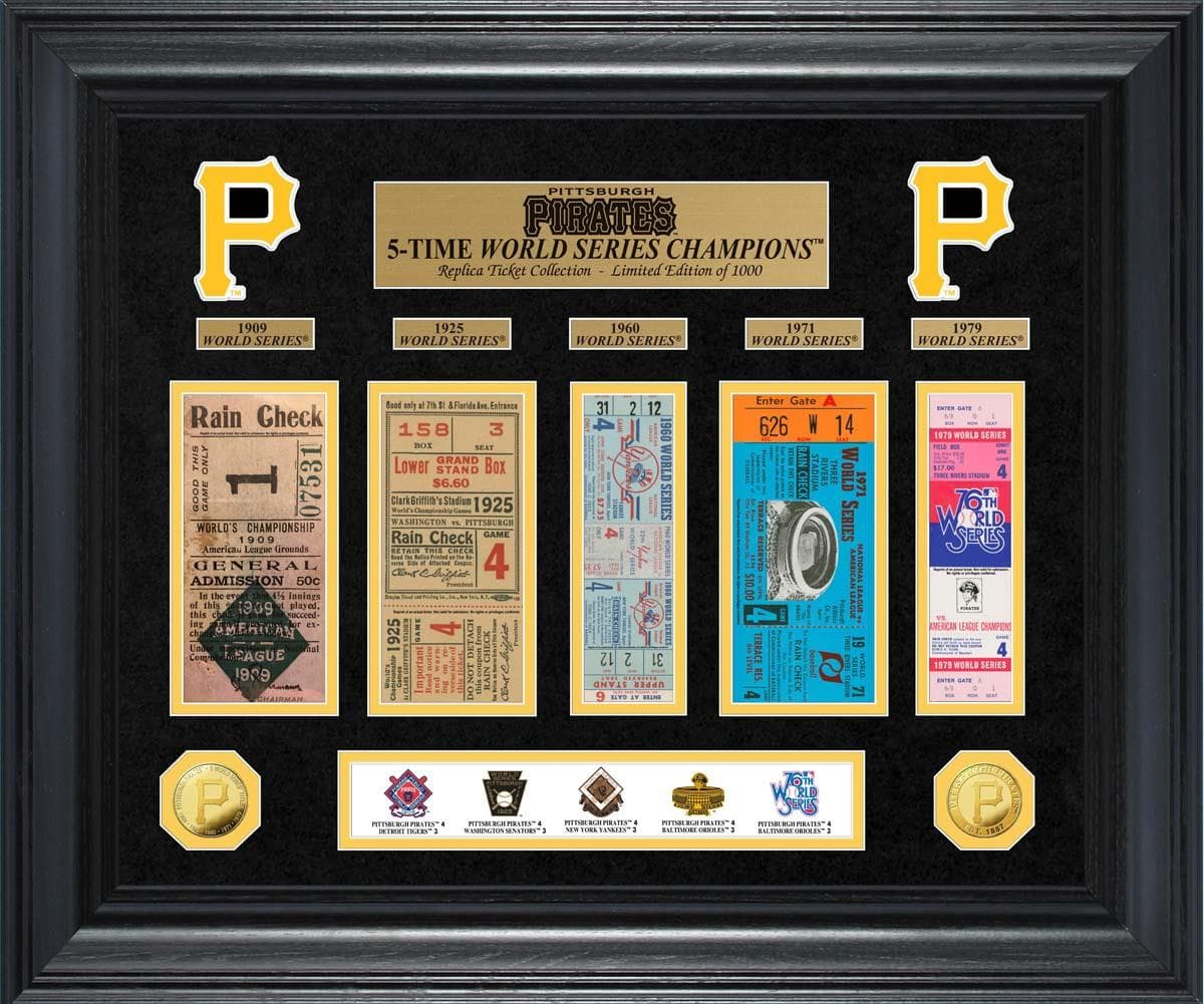Pittsburgh Pirates WS Deluxe Ticket Collection