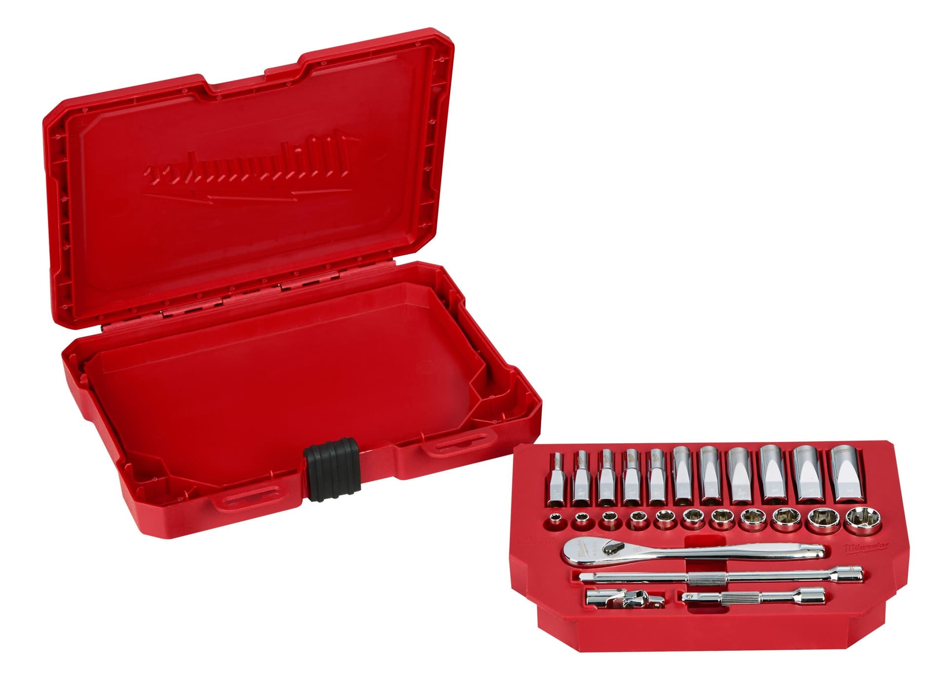 1/4" Drive 26pc Ratchet & Socket Set - SAE