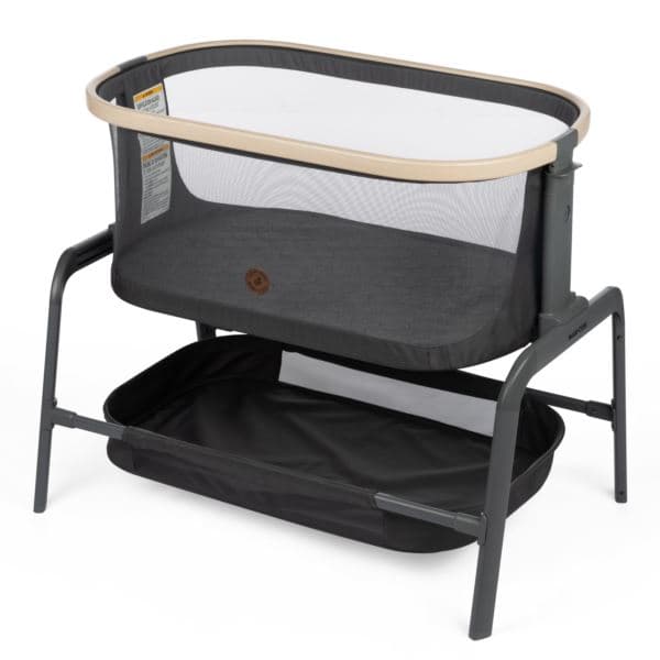 Iora Bedside Bassinet - EcoCare Classic Graphite