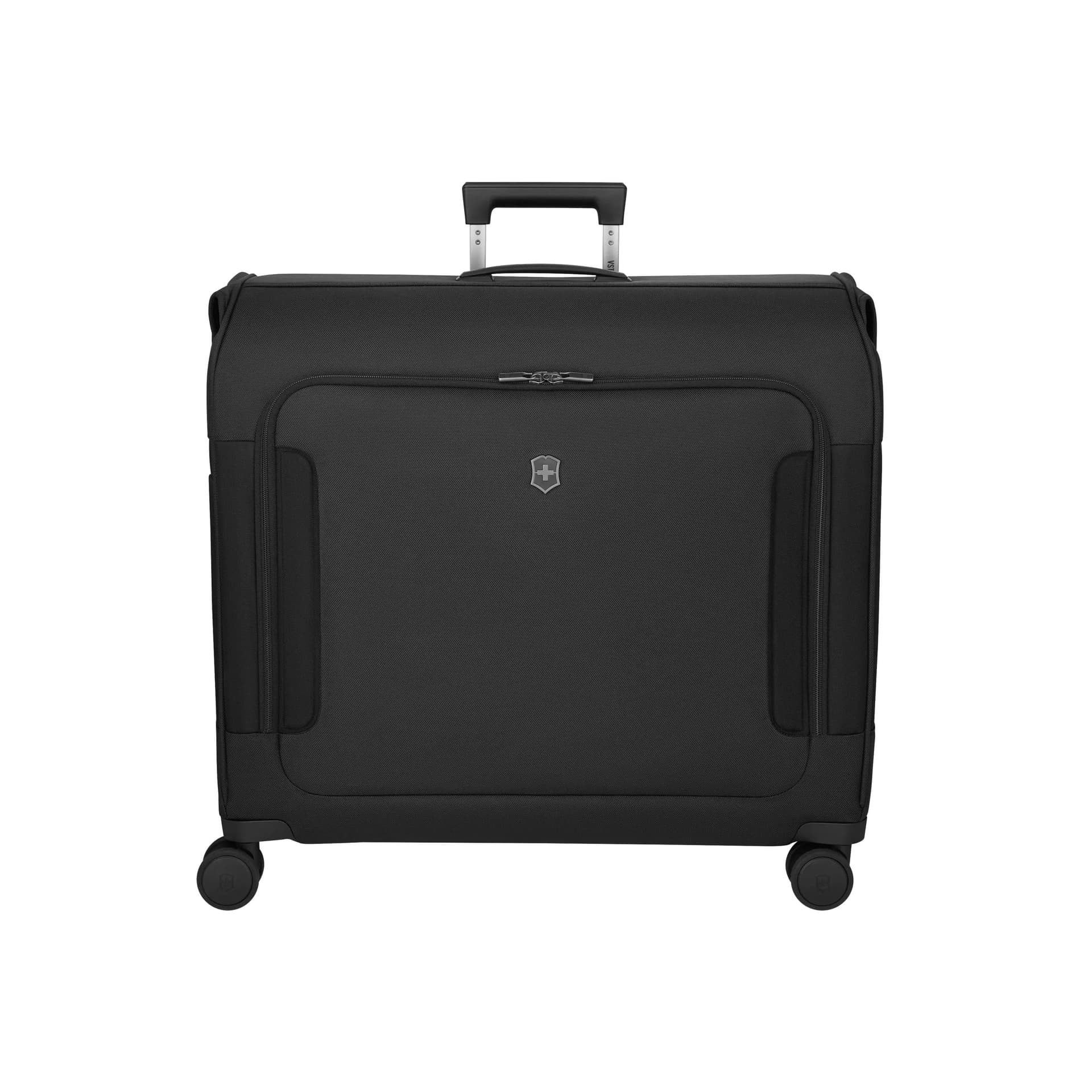 Werks Traveler 7.0, Wheeled Garment Bag, 8-Wheel Softside Bag, Black