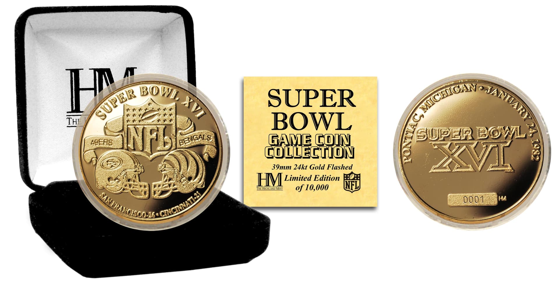 Super Bowl XVI Flip coin