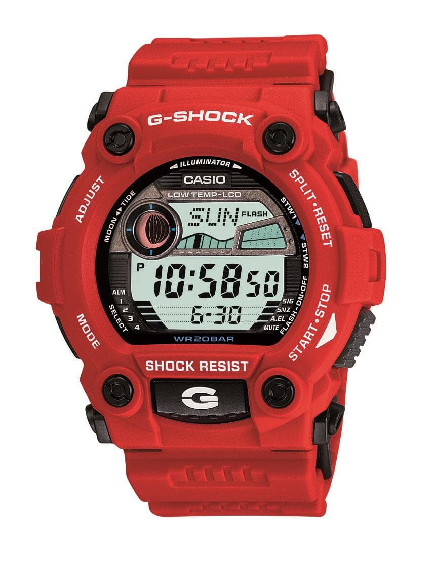 G-Shock Rescue Digital Watch Red