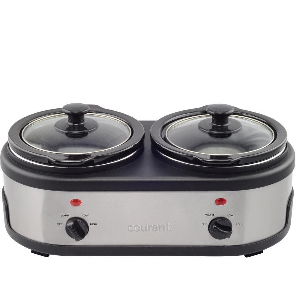 Double Slow Cooker Size 3.2 Quart