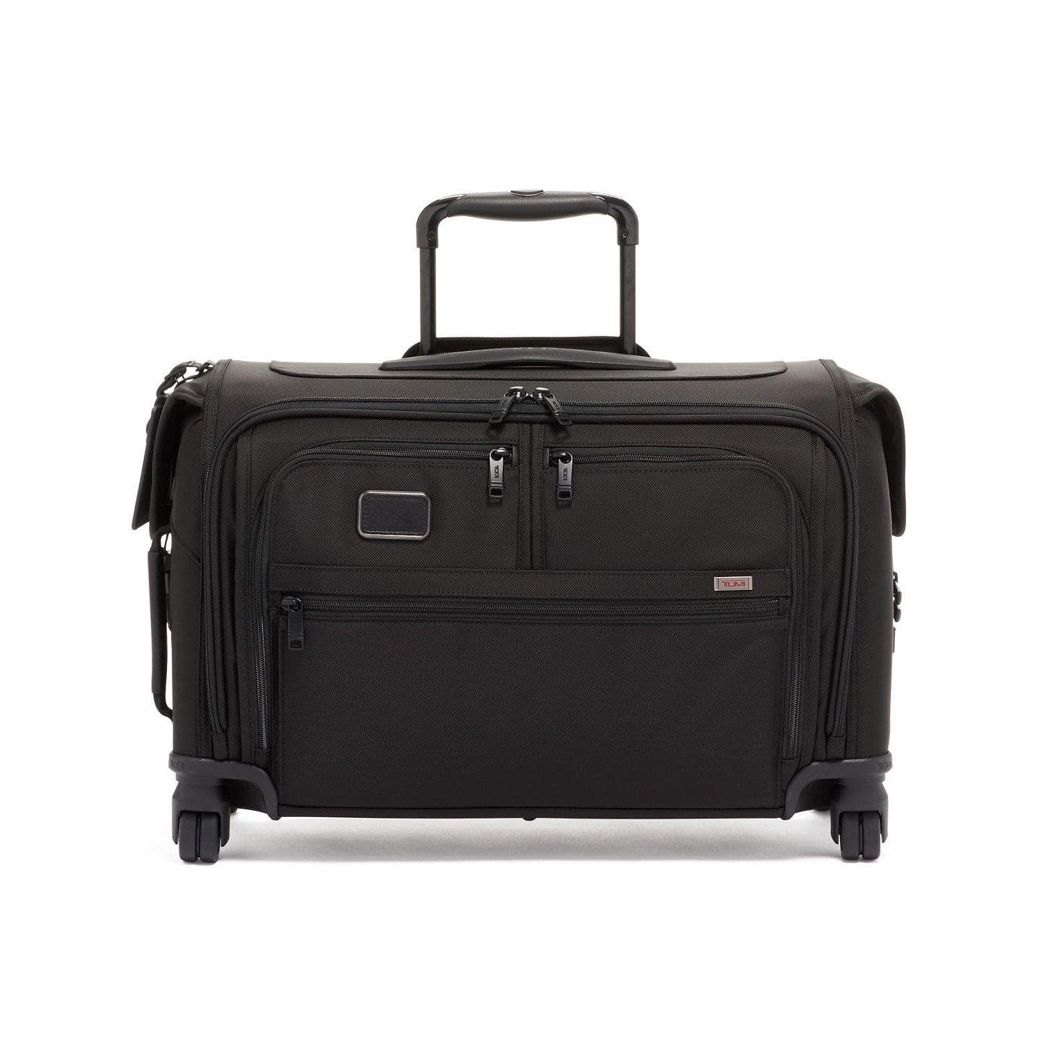 Alpha Garment 4 Wheeled Carry-On Black