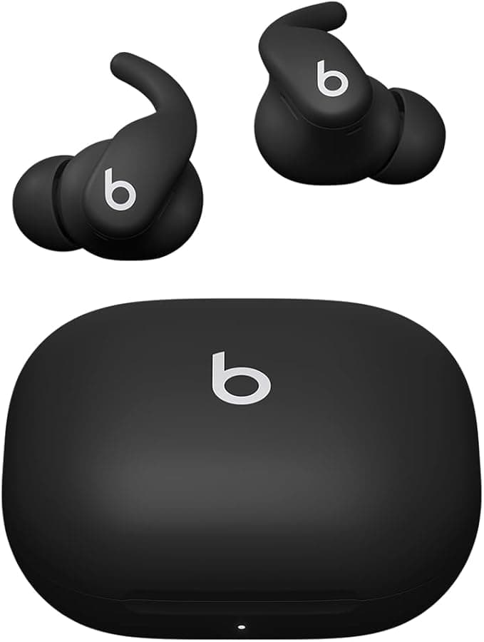 Beats by Dr. Dre Powerbeats Fit True Wireless Noise-Canceling Earbuds-Jet Black