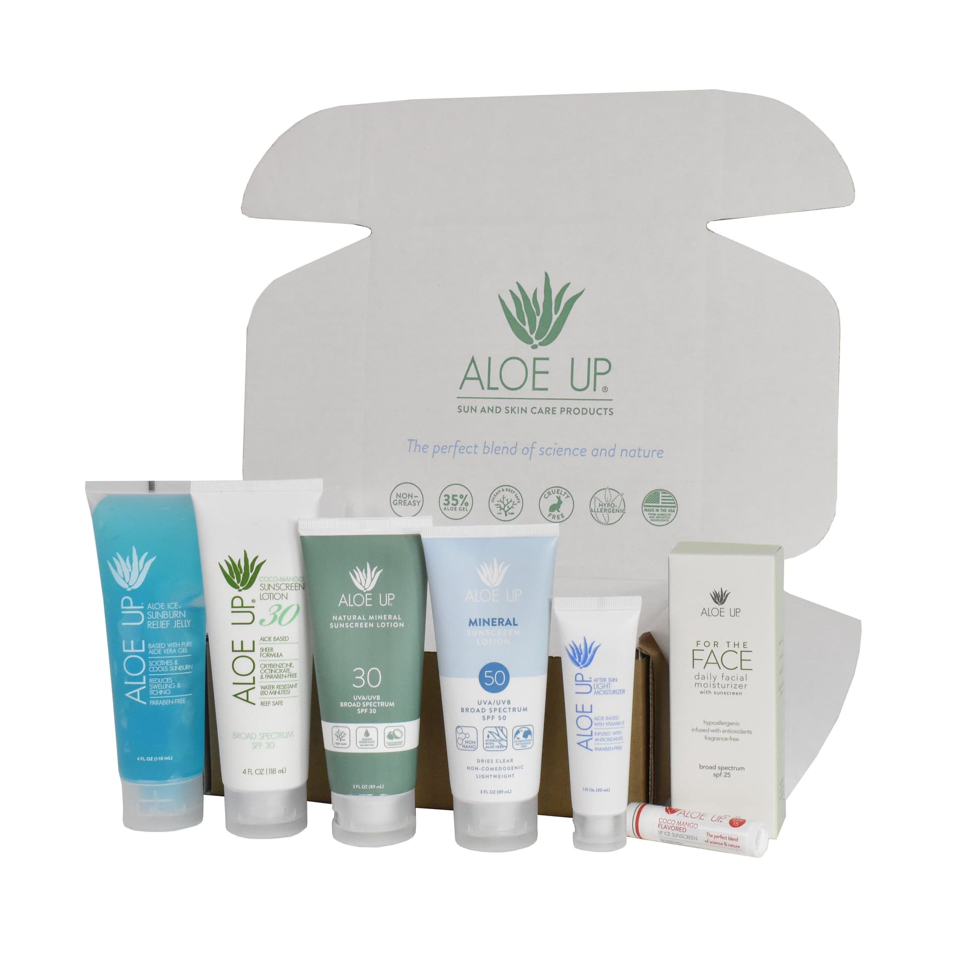 Aloe Up Vacation Spa Travel Kit